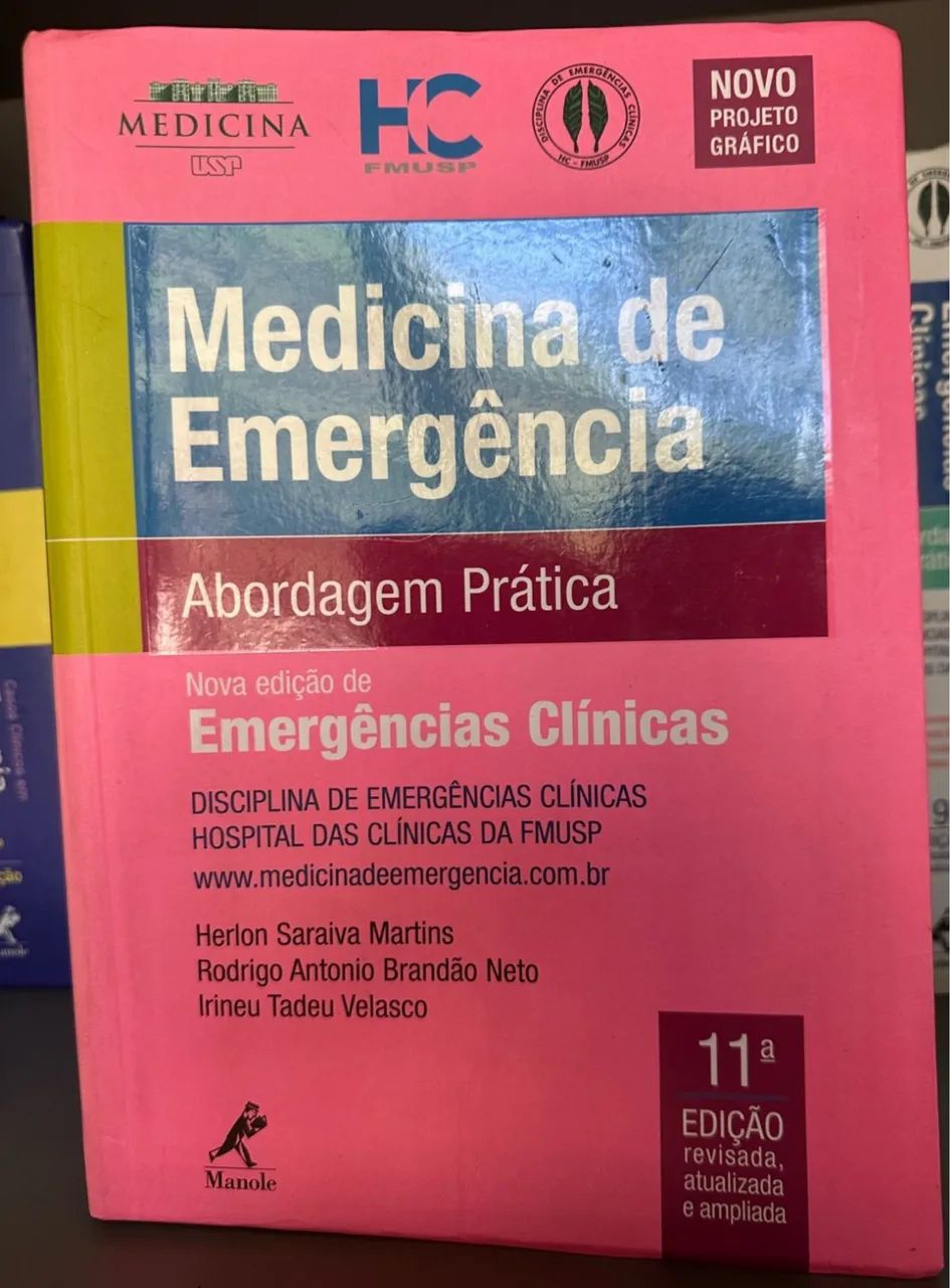 Livro medicina de emergência manole