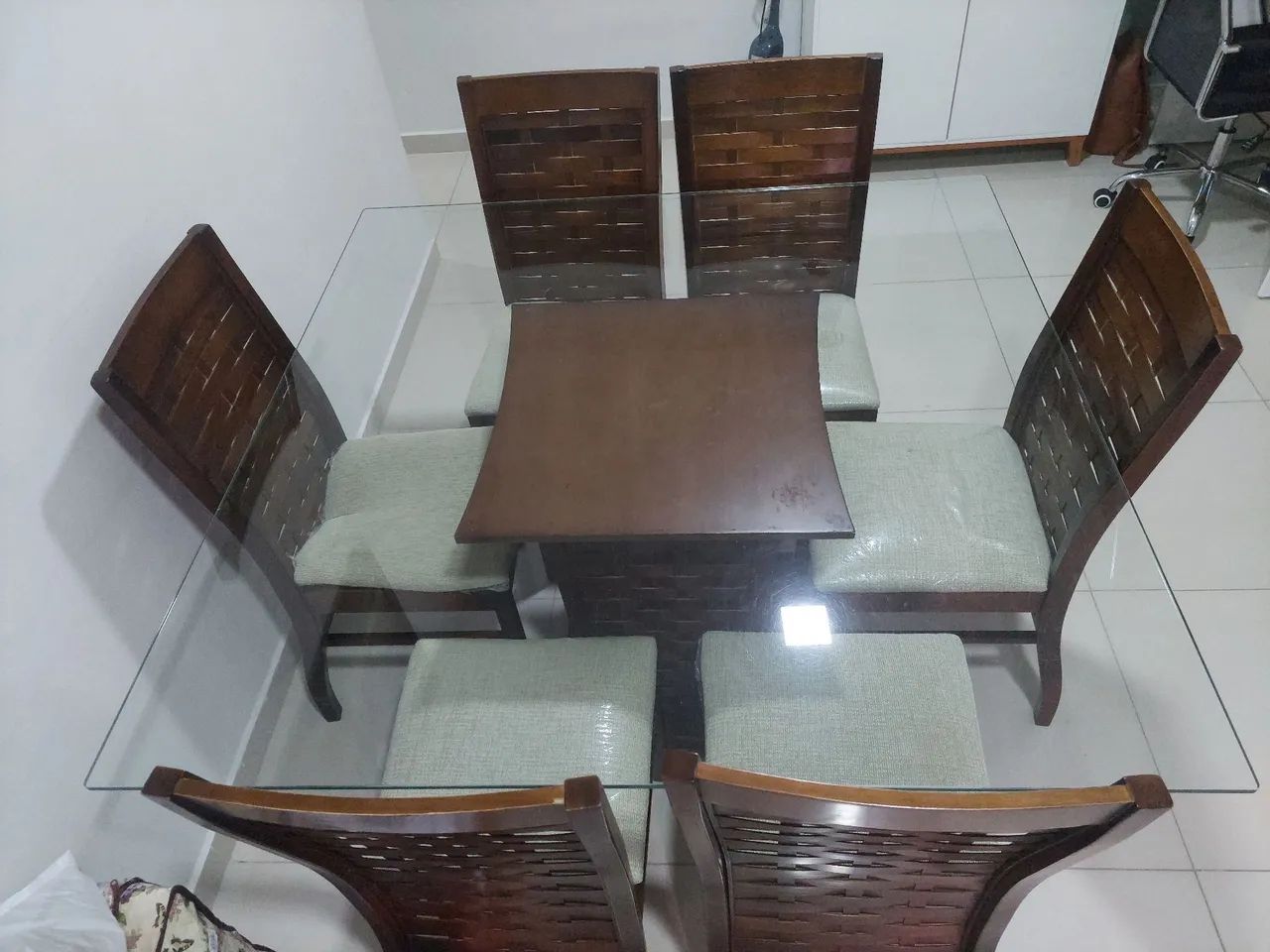 Mesa de jantar para 6 cadeiras  - Foto 2
