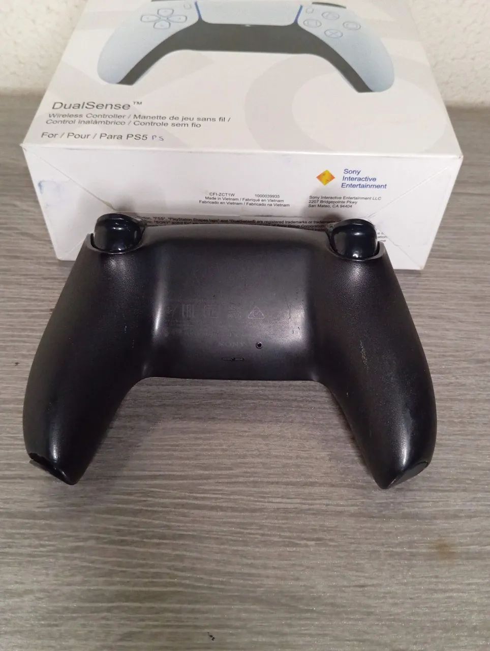 Controle PS5 Preto - Foto 3