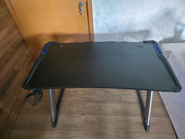 Mesa Gamer Alpha Gamer Lectra Black - AGLECTRA - Foto 2