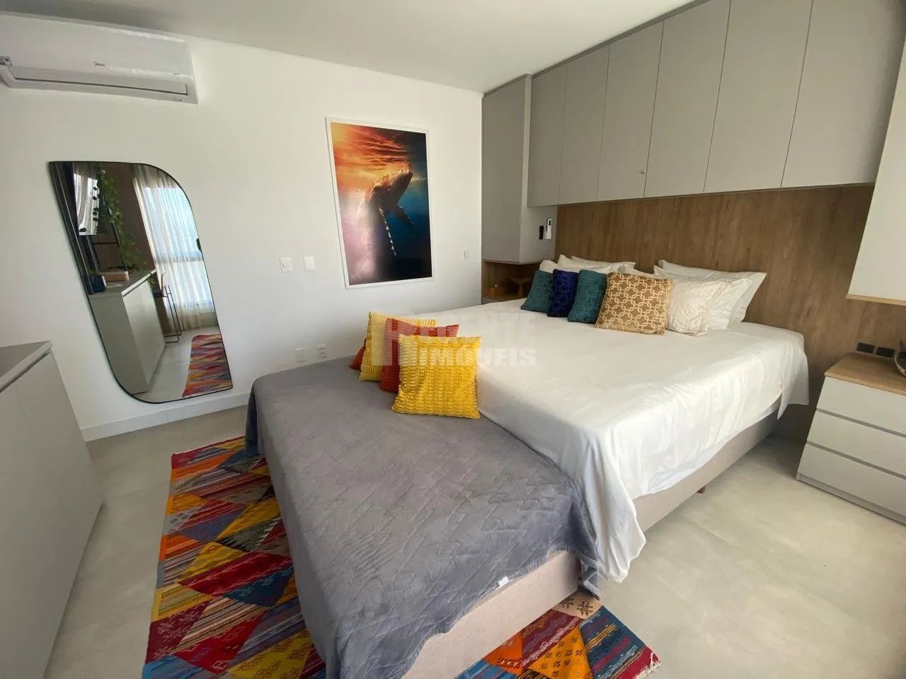Excelente studio completamente mobiliado para locação no bairro Saco Grande!