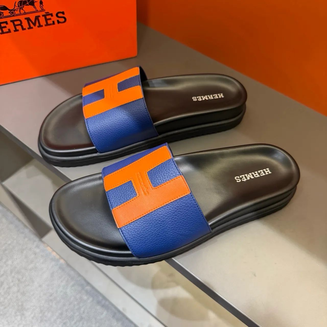 Slide Hermès masculino  - Foto 5