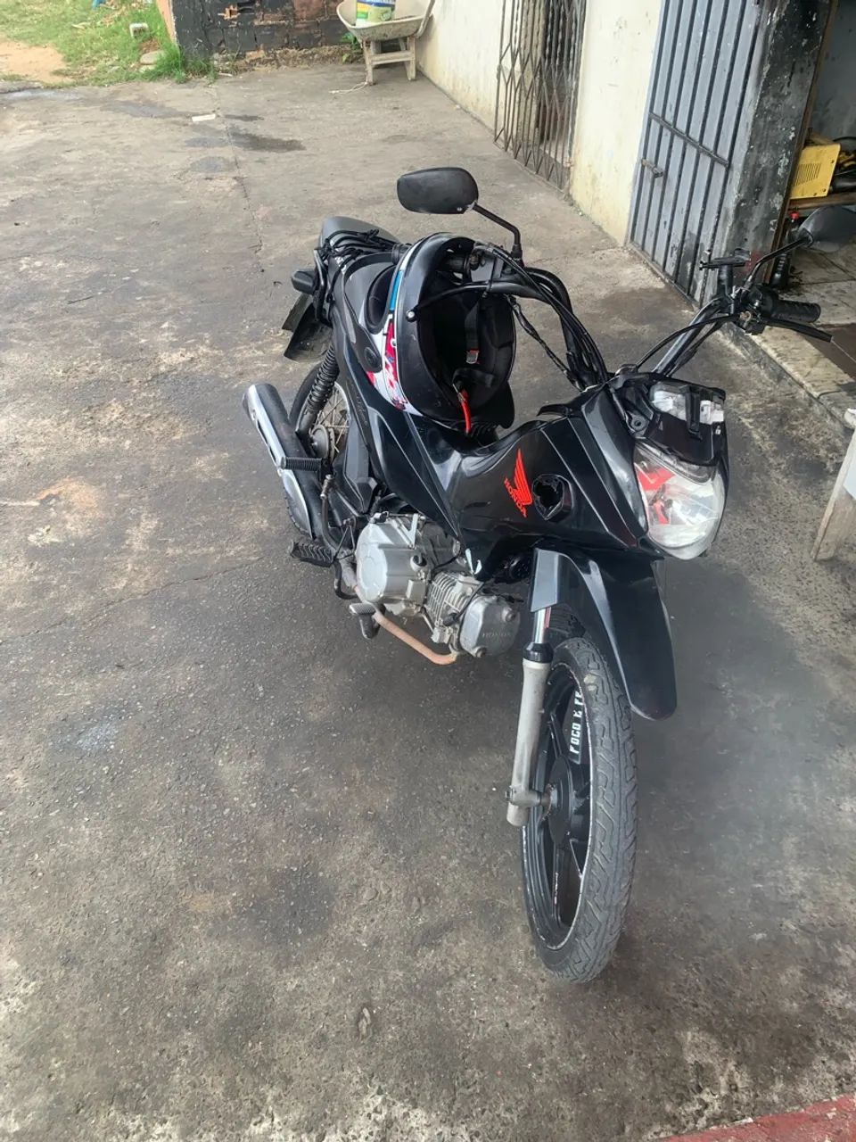 Moto implacada pega roda - Foto 3