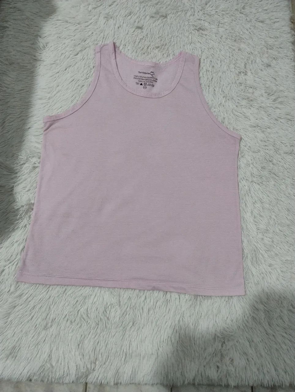 Kit 3 Regatas Masculinas 100% Algodão GG - Foto 3