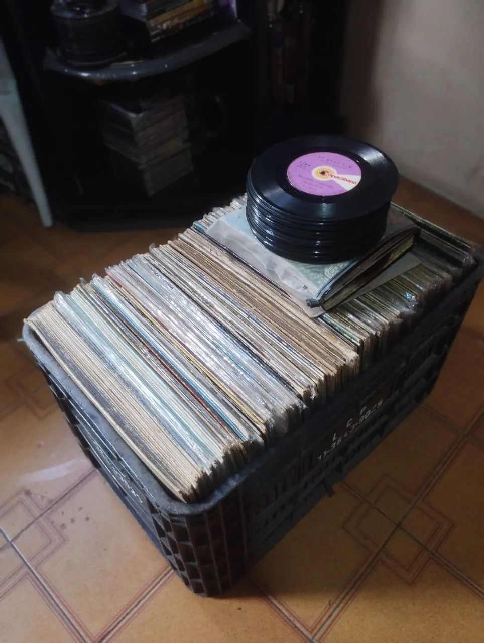 Lote de 150 disco vinil + compactos - Foto 3