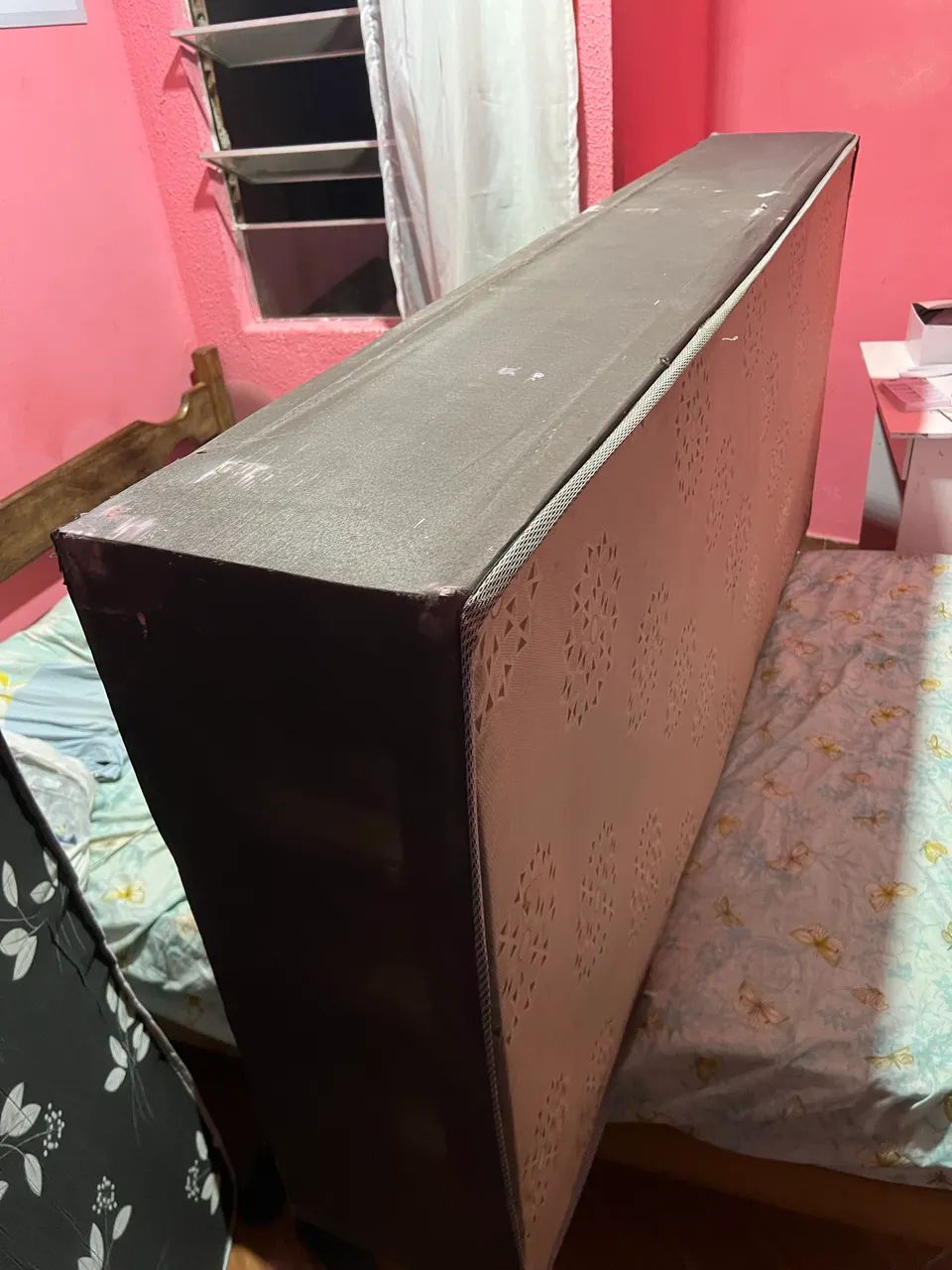 Cama box solteiro com colchão d33. - Foto 4