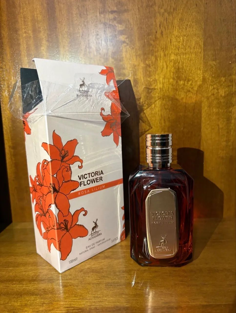 Perfume Victoria Flower Rosa Lilium - Foto 3