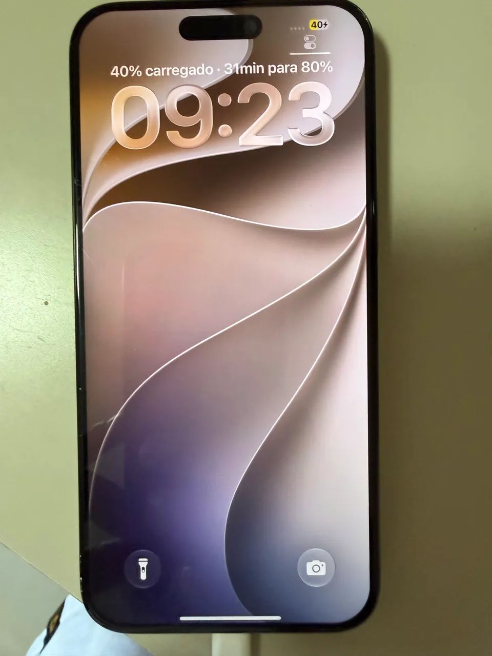 iPhone 15 Pro Max cinza  256G Bateria 90% - Foto 2