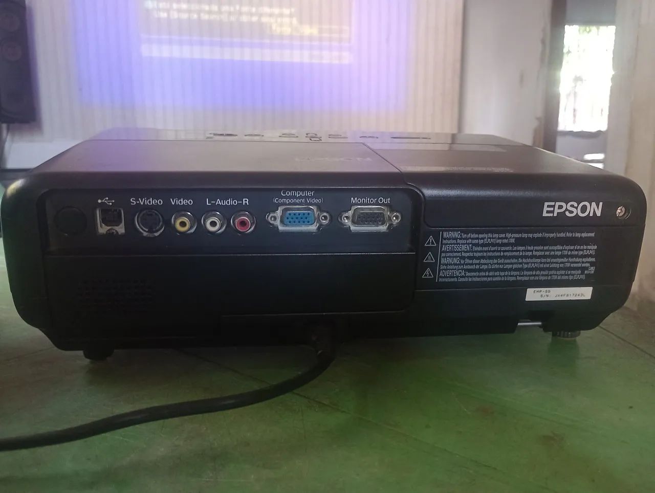 Projetor Epson powerlite 5+ - Foto 5