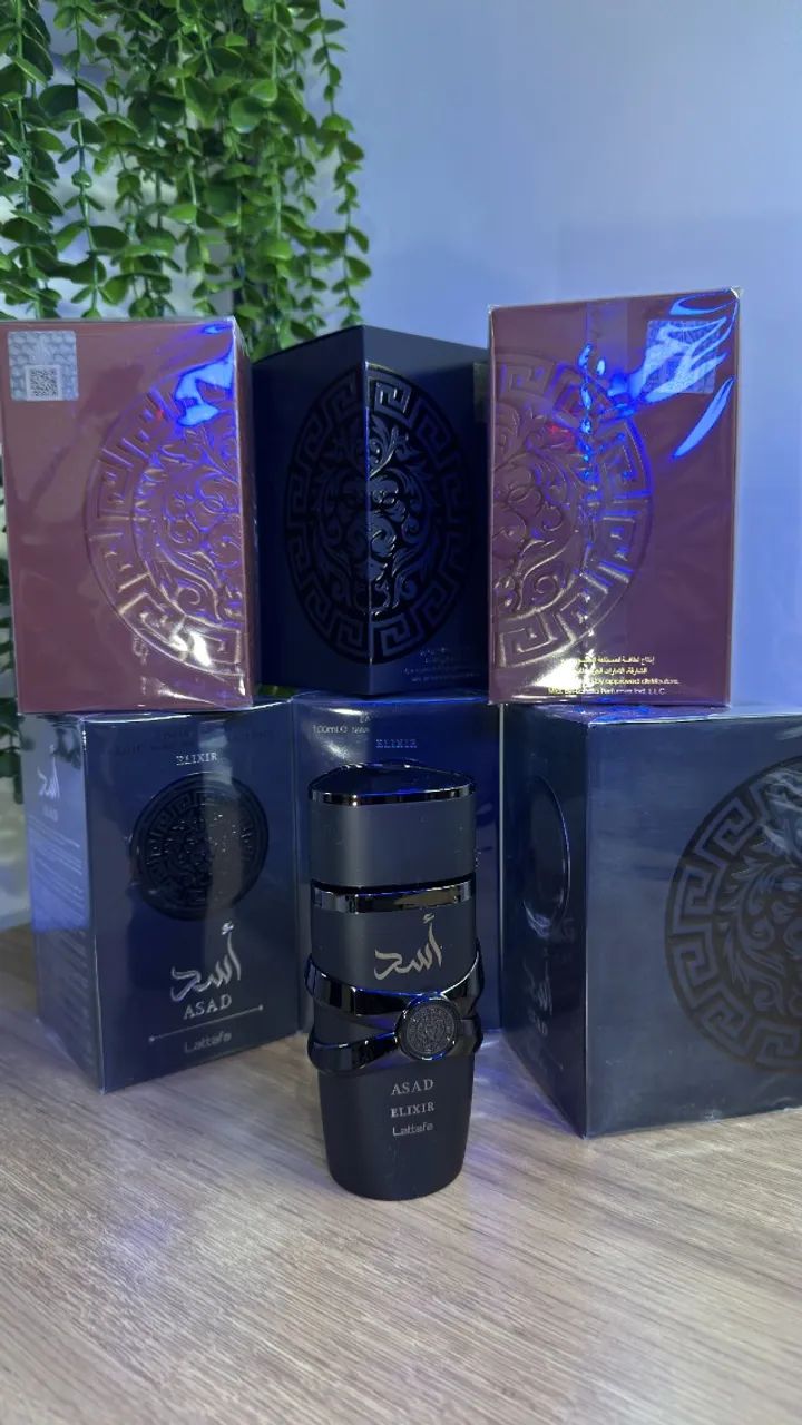 Perfume Asad Elixir Lattafa Árabe Eau De Parfum 100ml - Foto 4