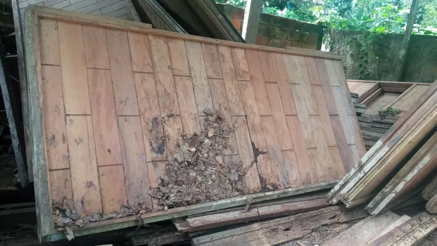 madeiramento peroba rosa( casa pré-fabricada)