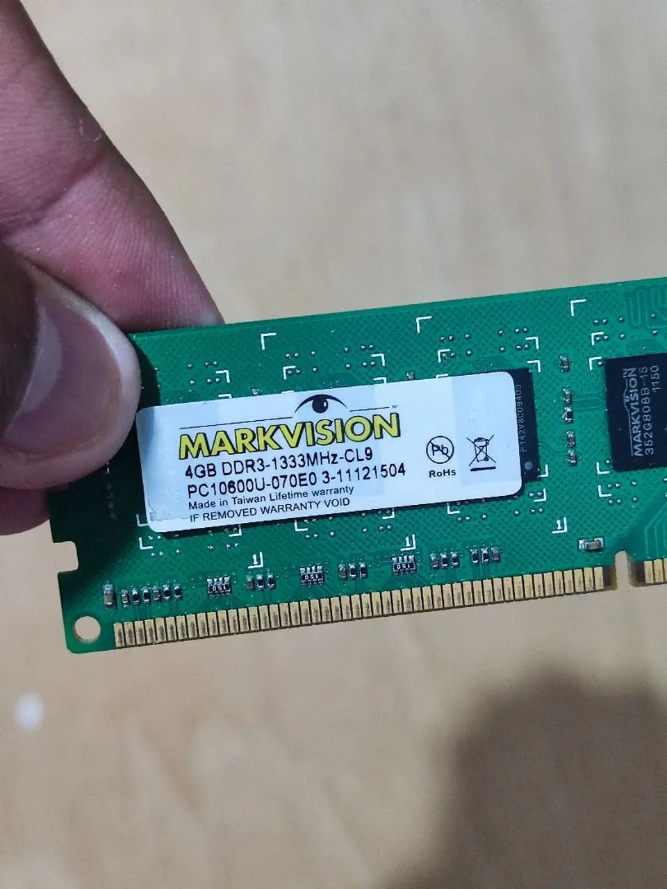 Vendo Memórias DDR3 1333mhz