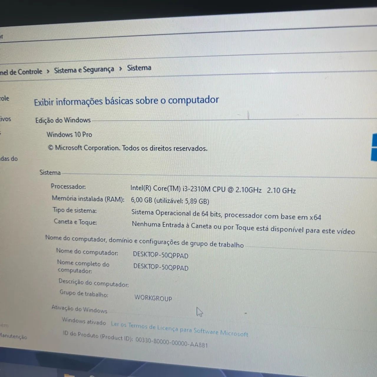 Notebook GT | Intel Core I3 | 6GB de ram | 320GB HD | Tela de 14 - Foto 5