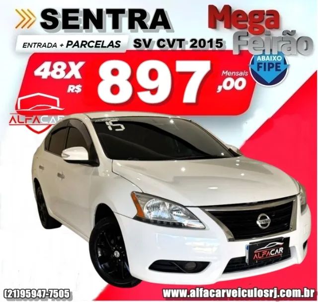 Nissan Sentra Sentra SV 2.0 FlexStart 16V Aut. 2015