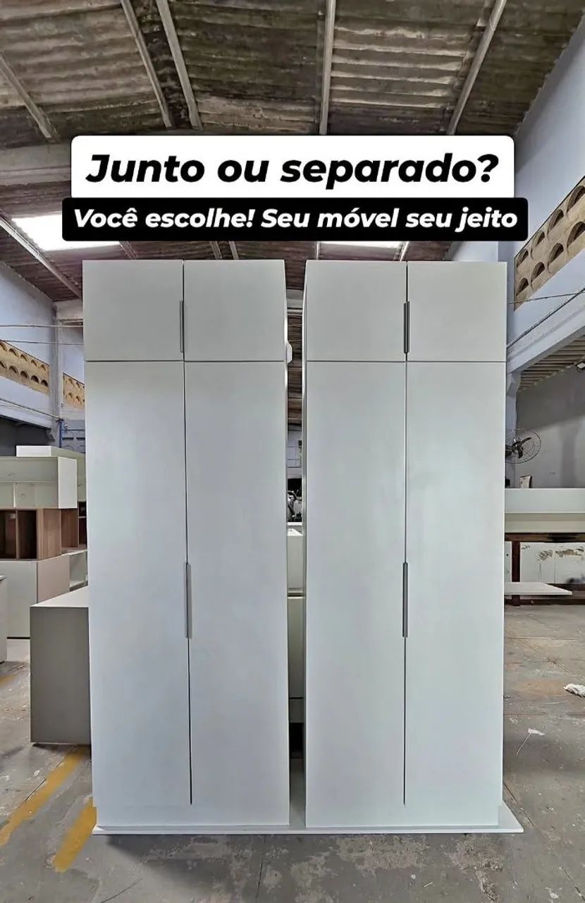 Guarda roupas em mdf