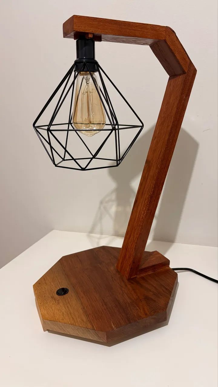 Luminária moderna design geométrico - Foto 5