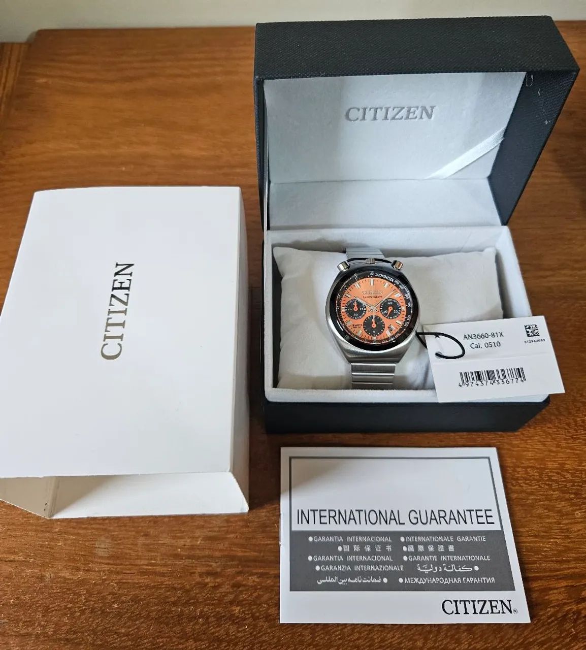 Citizen Chronograph Bullhead Ref: AN3660-81X - Acessórios - Jardim