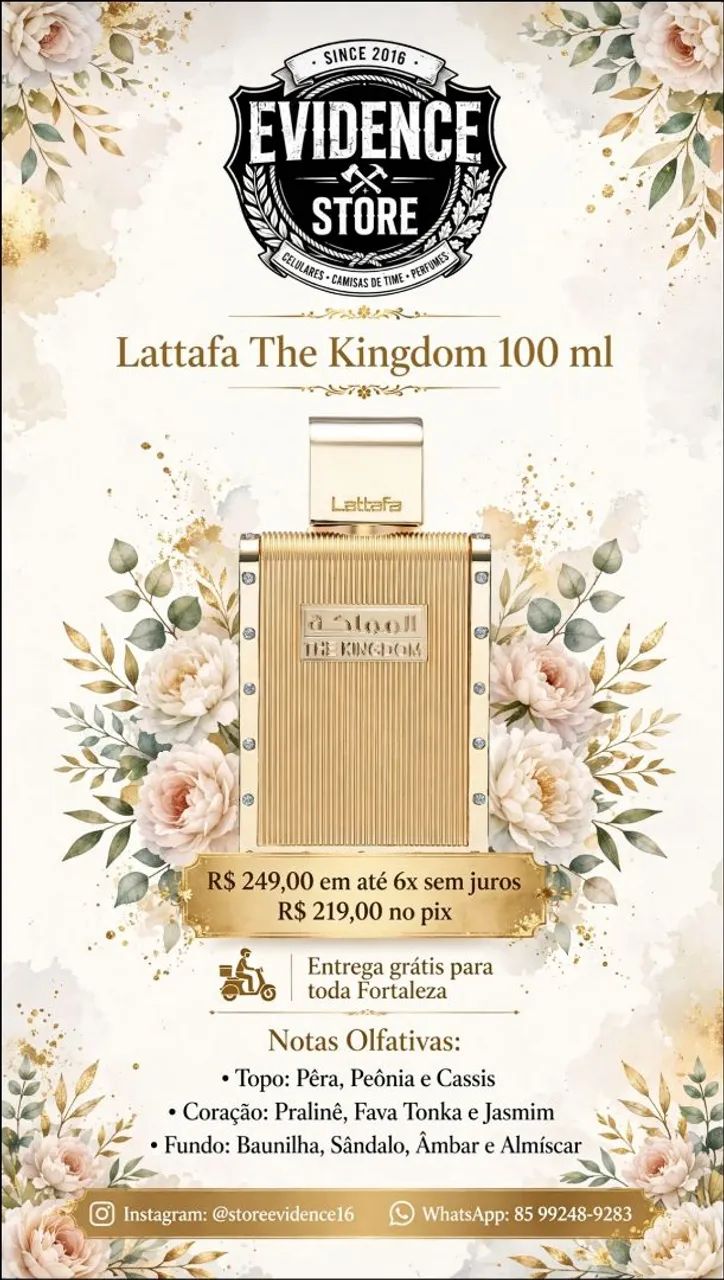 The Kingdom Lattafa ORIGINAL 