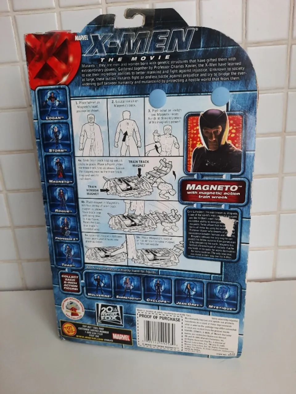 Boneco do Magneto do filme X-men de 2000 - Foto 3