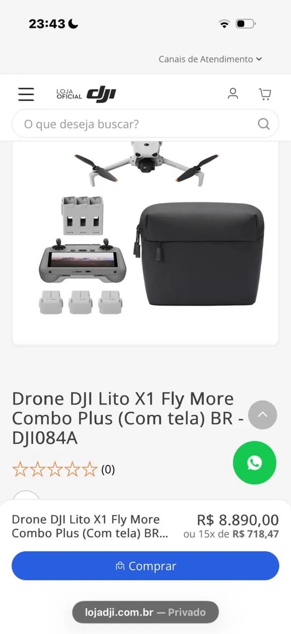 Drone dij lito x1more com o plus  - Foto 2