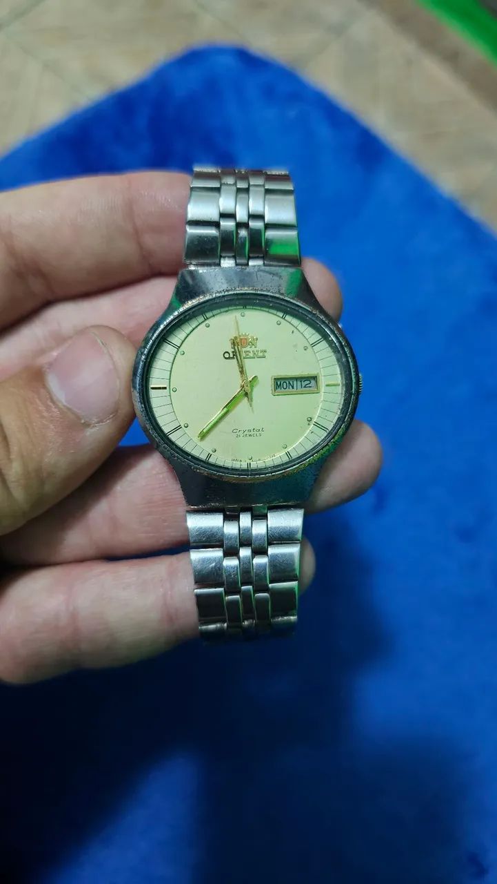 Relógio Orient automático antigo