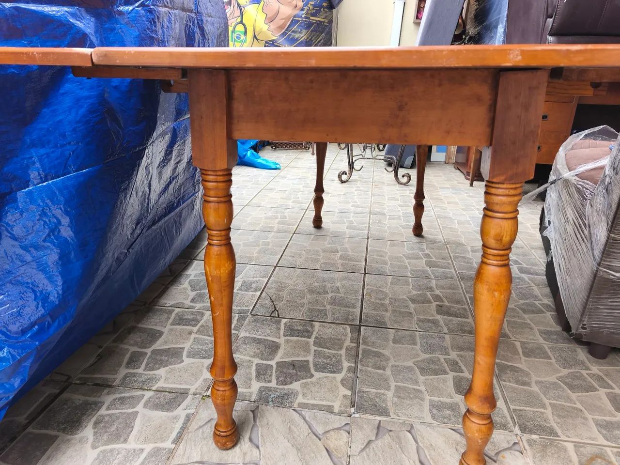 Mesa de abrir em madeira  - Foto 3