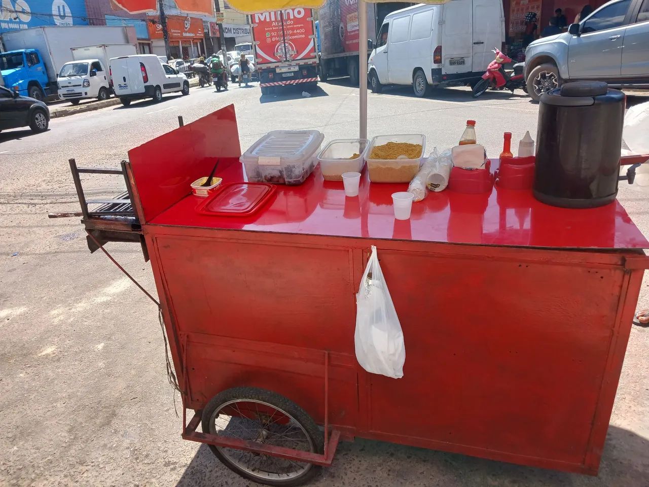 Carrinho de churrasco 