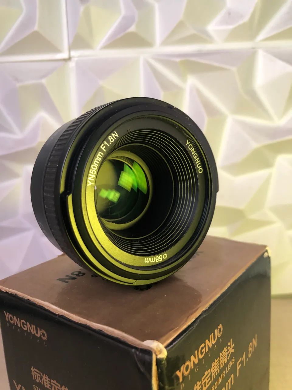 LENTE FOTÓGRAFICA COMPATÍVEL COM CÂMERA NIKON - Foto 3