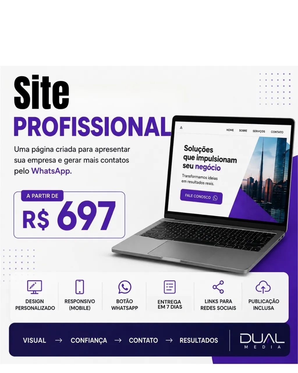 Site profissional para sua empresa