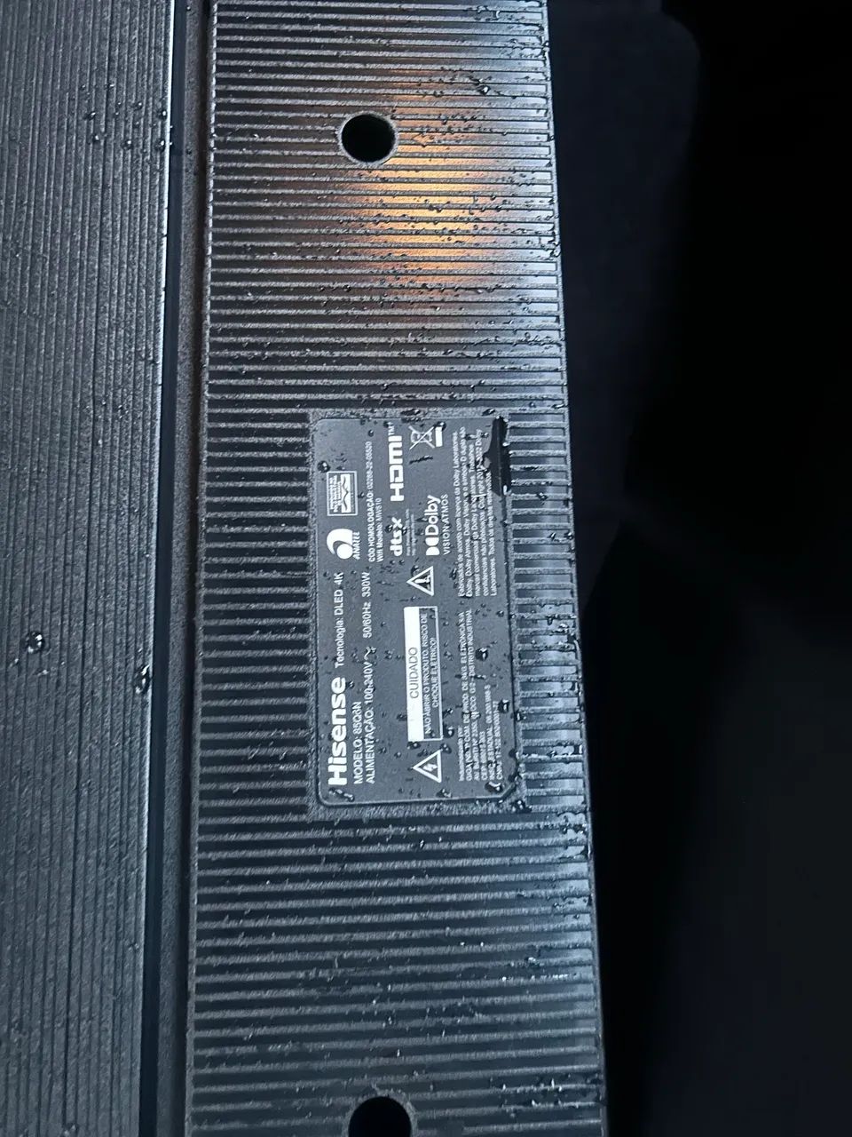 TV HEISENSE 85? 85Q6N (quebrada)  - Foto 3