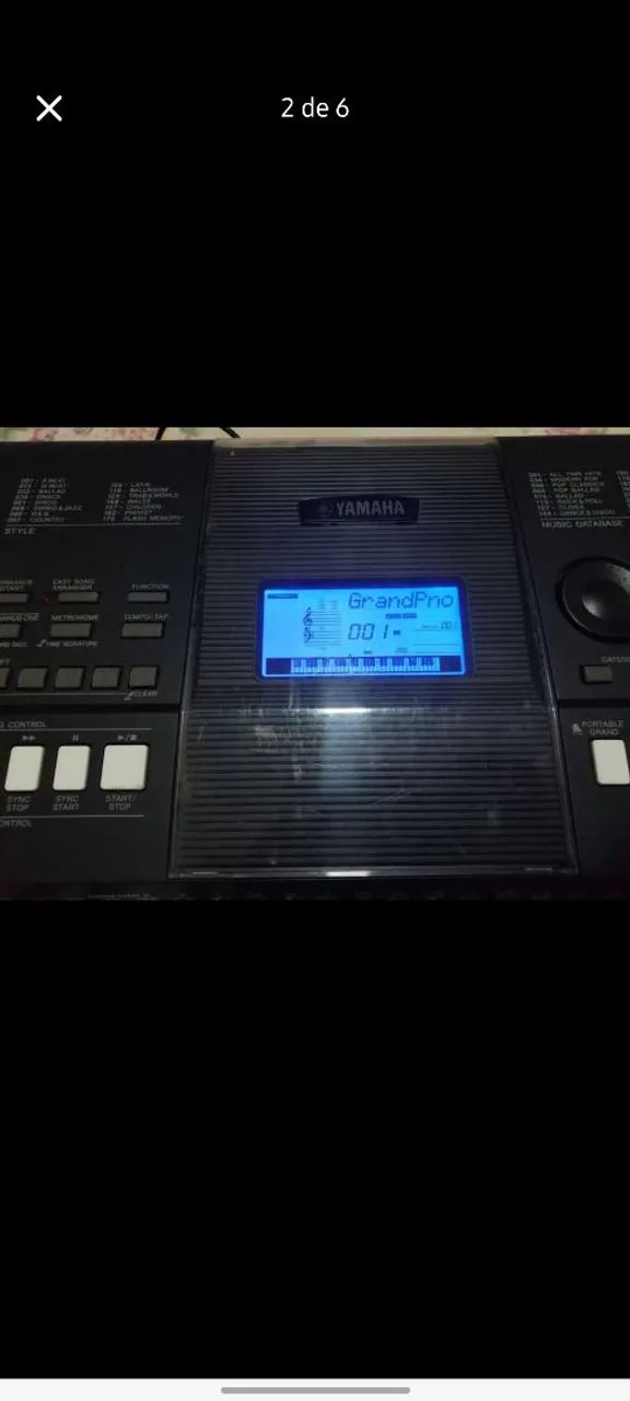 Teclado Yamaha psre 423 (pra vender logo) - Foto 4