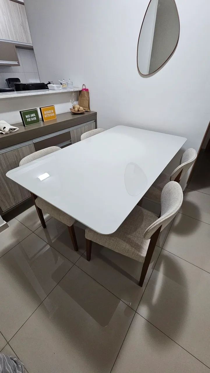 Mesa com 4 cadeiras - Foto 4
