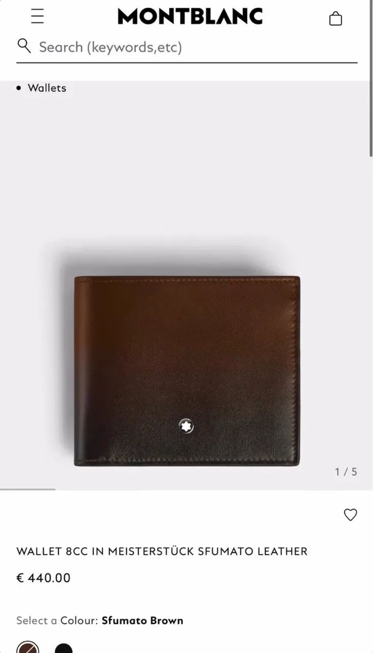 Carteira Mont Blanc High Quality  - Foto 2