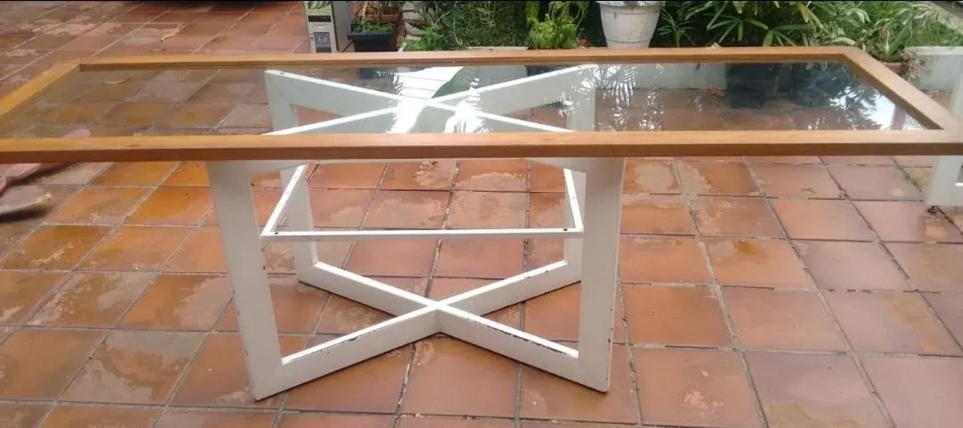 Base para mesa ferro galvanizado - Foto 3