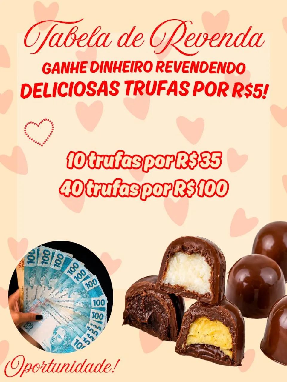 OPORTUNIDADE - AMBULANTE DE TRUFAS