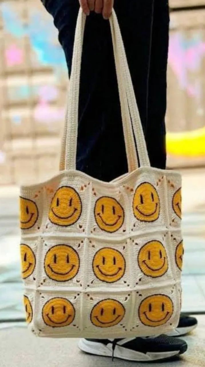 Bolsa Smile de Croche