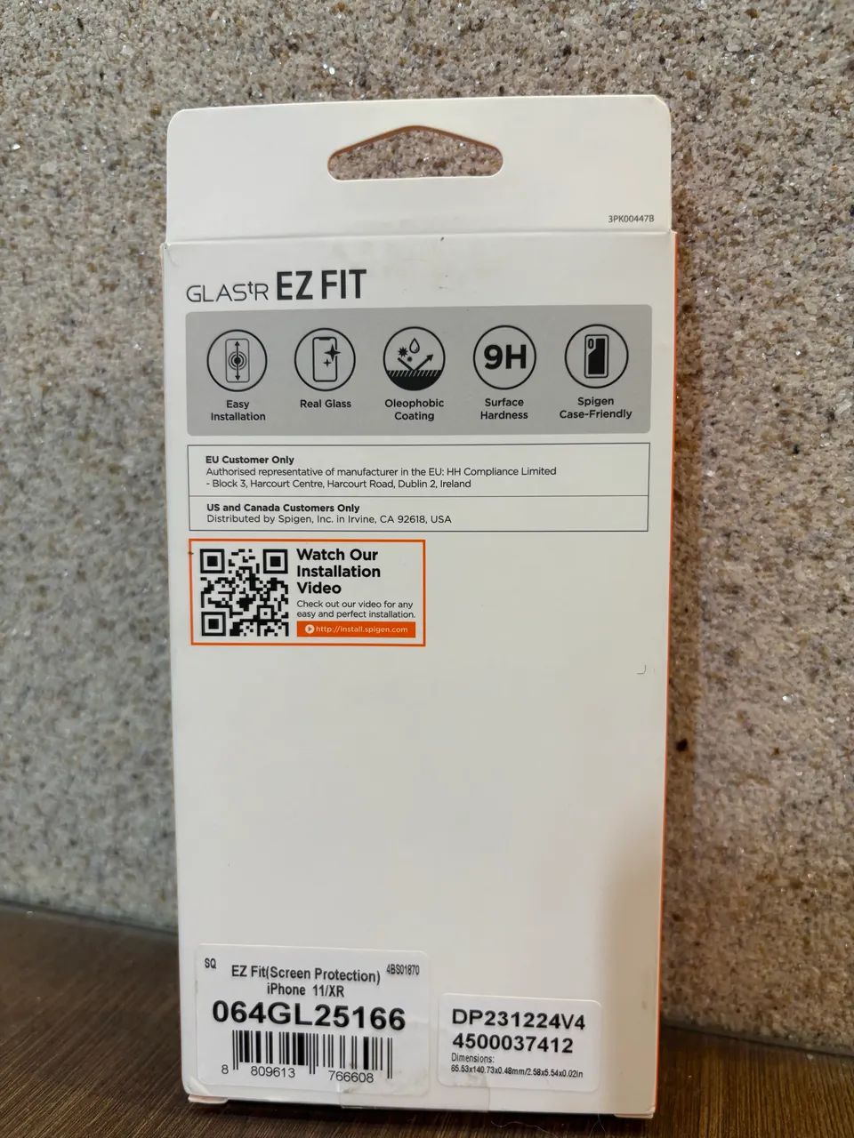Spigen película protetora de vidro temperado iphone 11 / iPhone XR - Foto 2