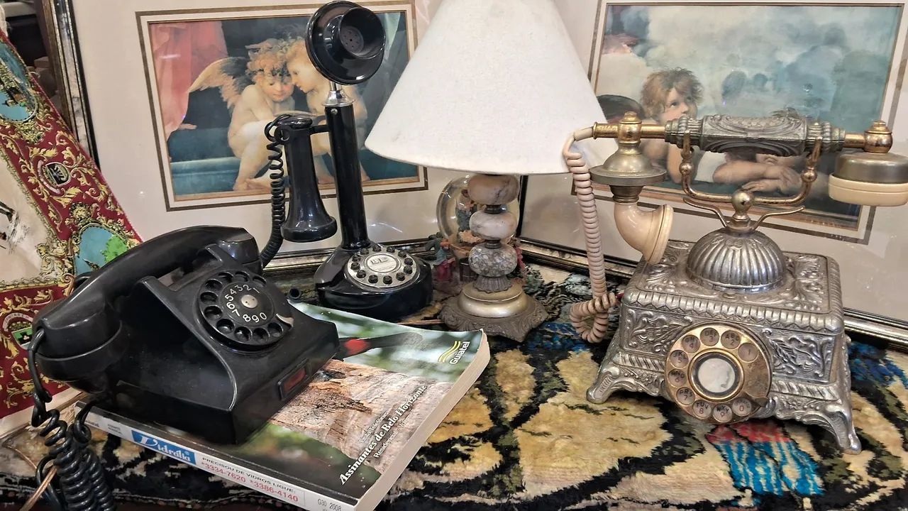 3 Belíssimos telefones de mesa - Foto 4
