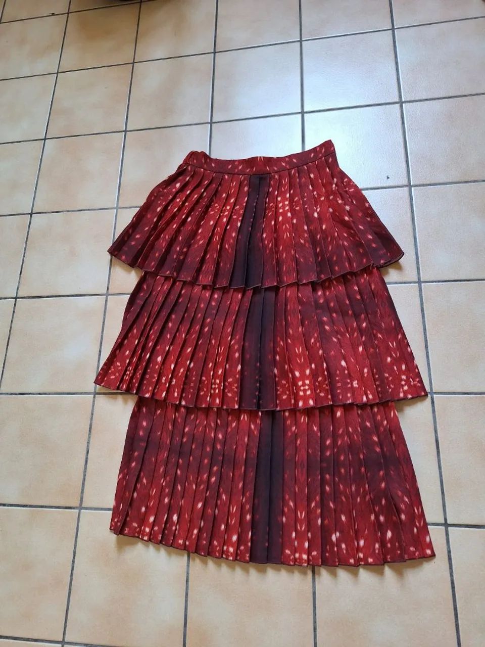Saia plissada de inverno Stella Jean