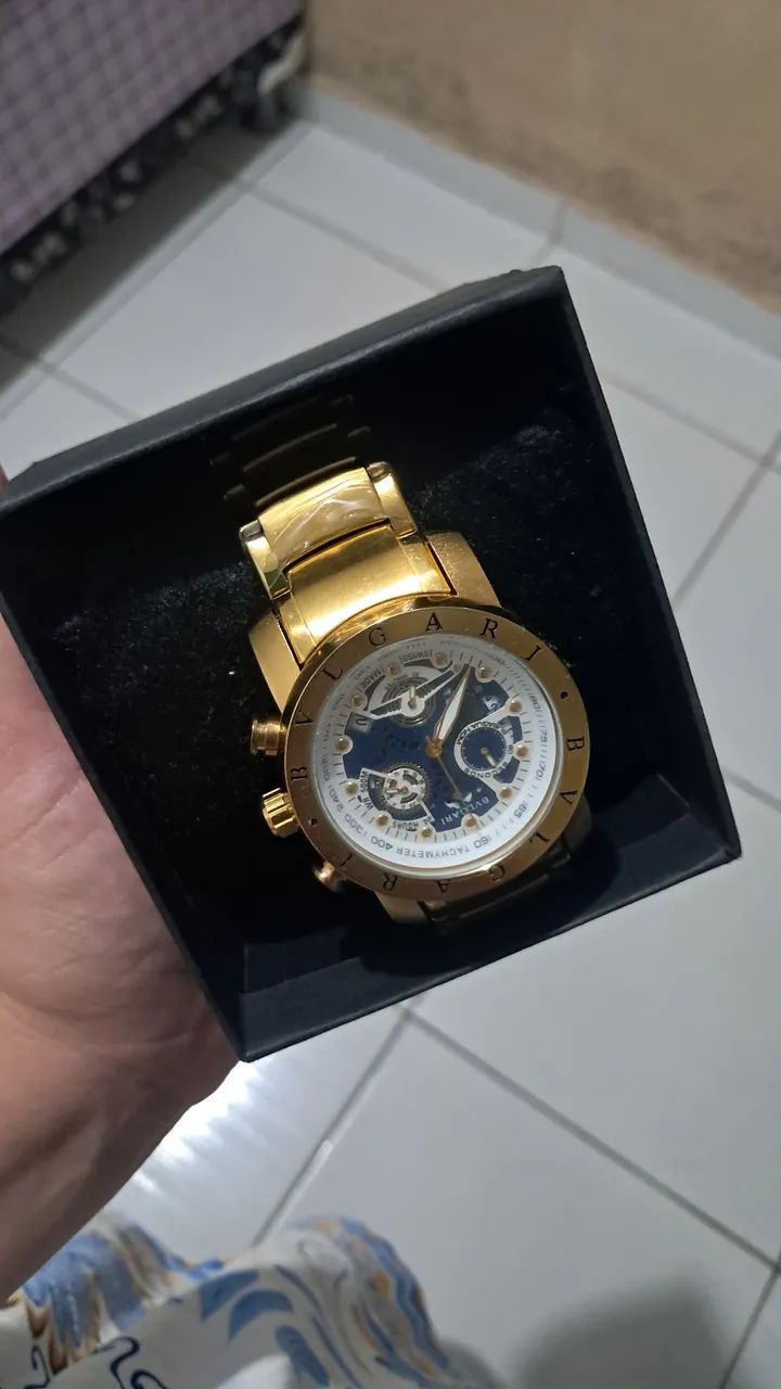 RELÓGIO BULGARI NOVO NO PRECINHO  - Foto 2
