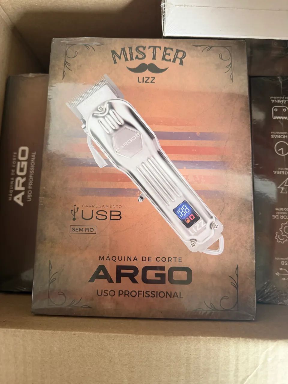 Lizz Professional Maquina De Corte Mister Argo.