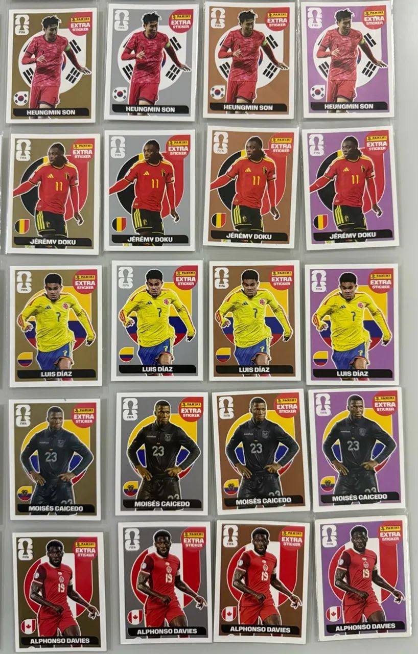 Kit 80 legends Copa do mundo 2026 - Foto 5