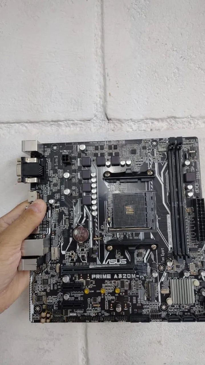 Placa mãe Asus prime A320-k/br