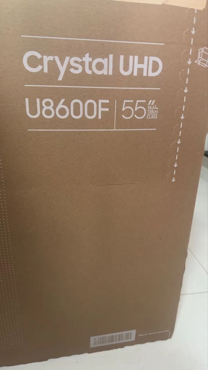 Smart TV Samsung 55 pol. Crystal 4K U8600F - Foto 5