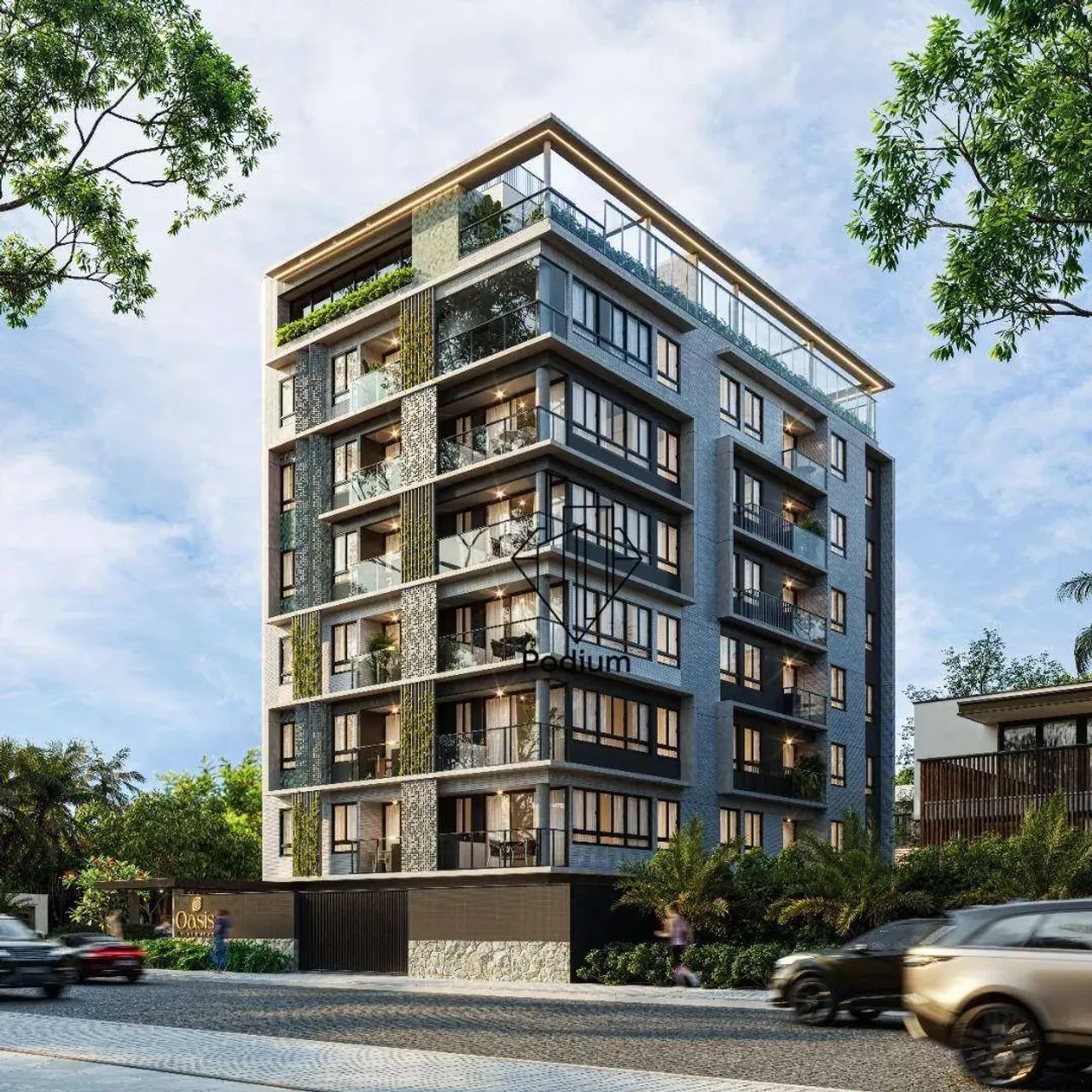 Apartamentos com varanda / sacada gourmet á 370m da praia de Intermares - AP2886 - Foto 5
