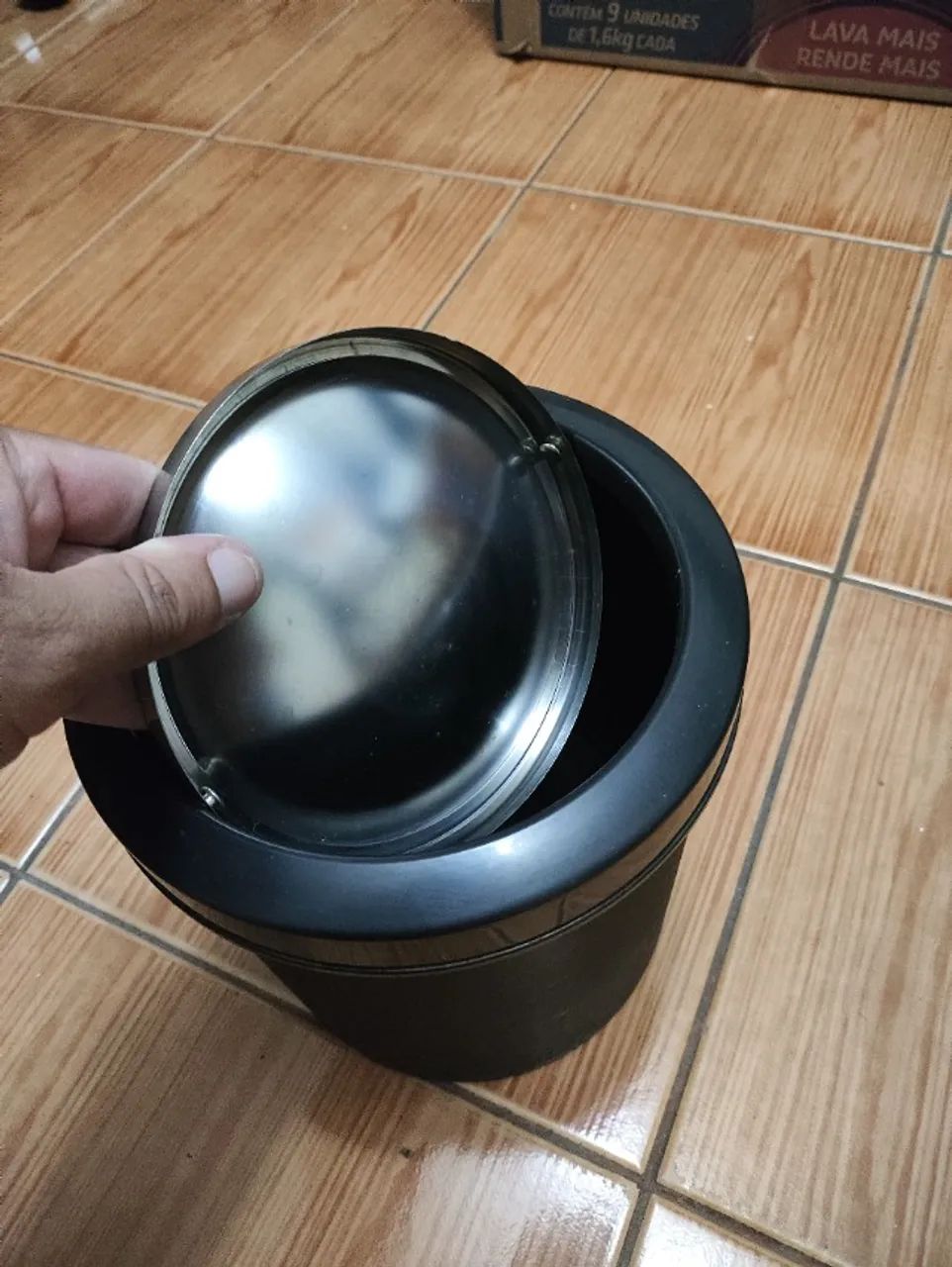 Lixeira de escritório 5L - Foto 4