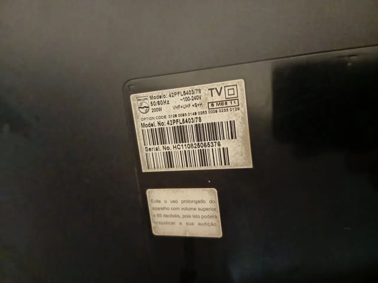 TV Philips 42" COM DEFEITO  - Foto 4