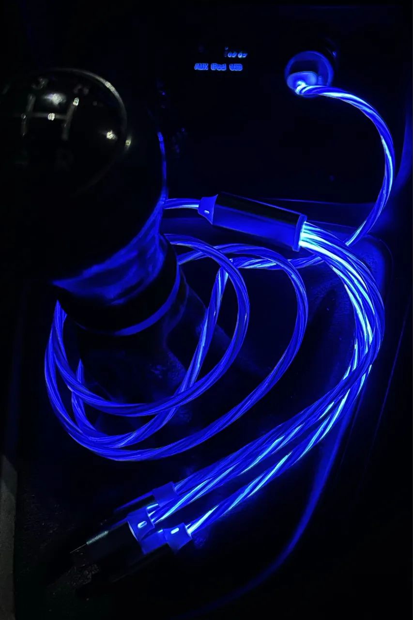 Cabo de carregamento rápido em led  - Foto 3