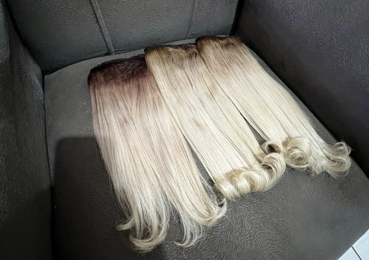 Mega hair Loiro - Foto 4