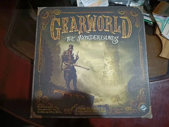 Gearworld the borderlands jogo de tabuleiro